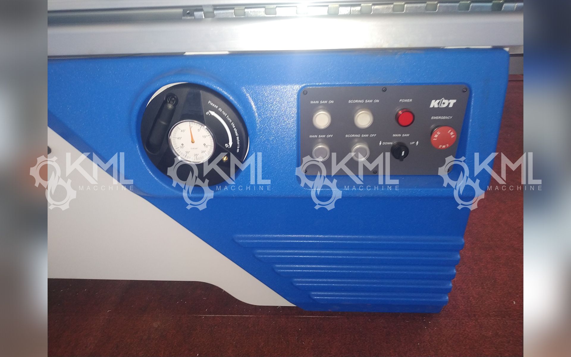Escuadradora Manual KML Macchine