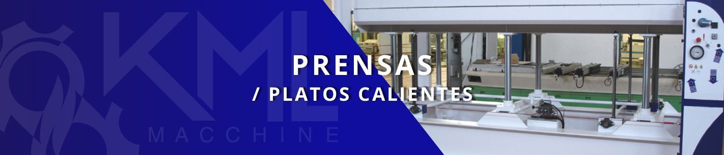 Prensas Platos Calientes KML Macchine