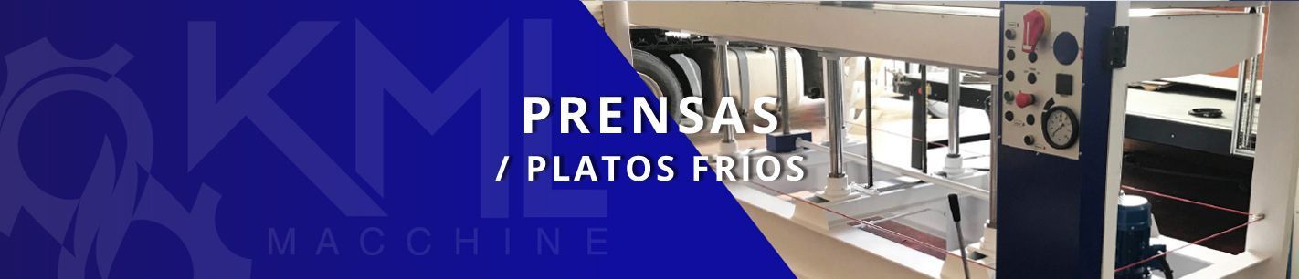 Prensa Platos Fríos KML Macchine