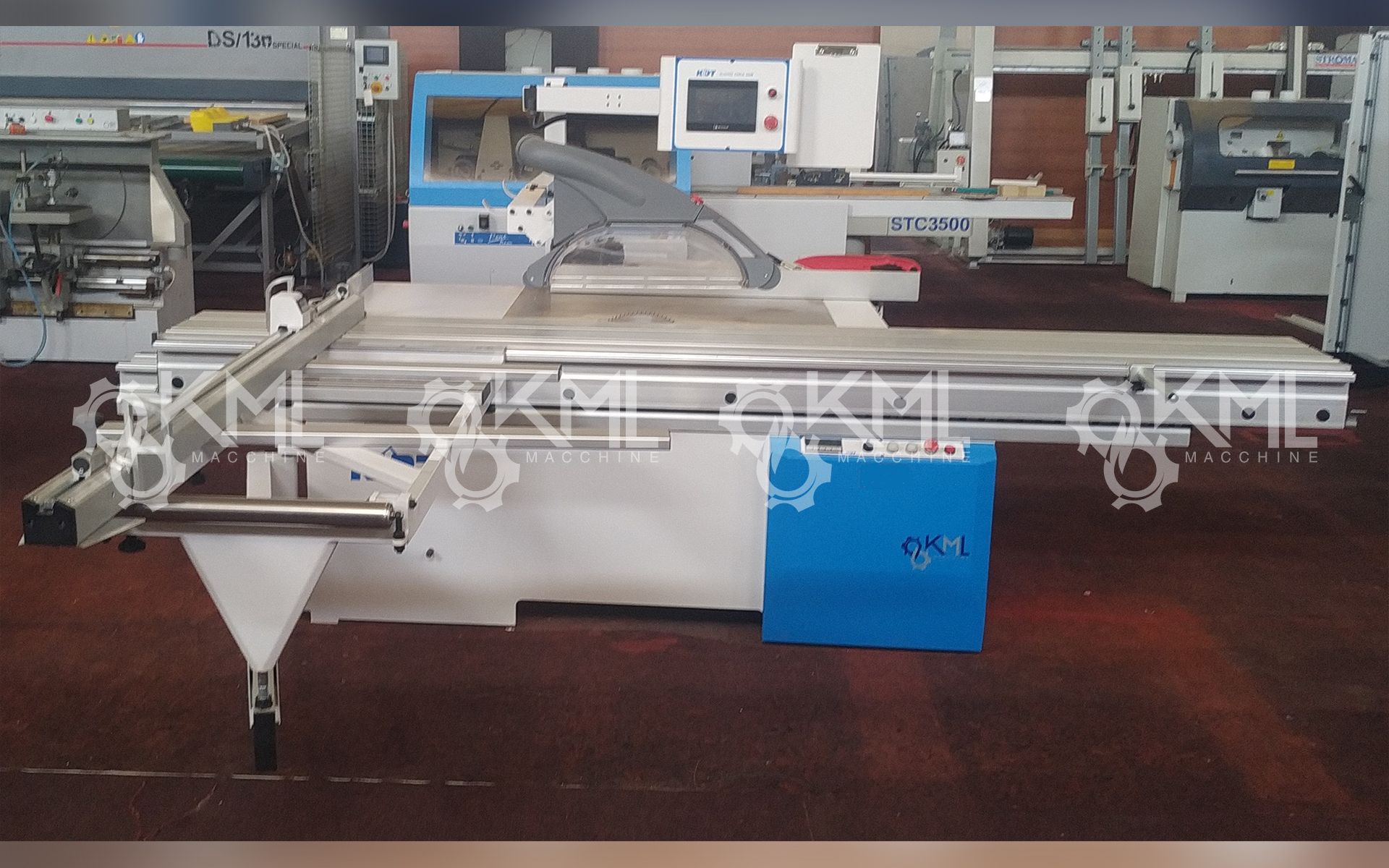 Escuadradora Semi-Automática KML MACCHINE