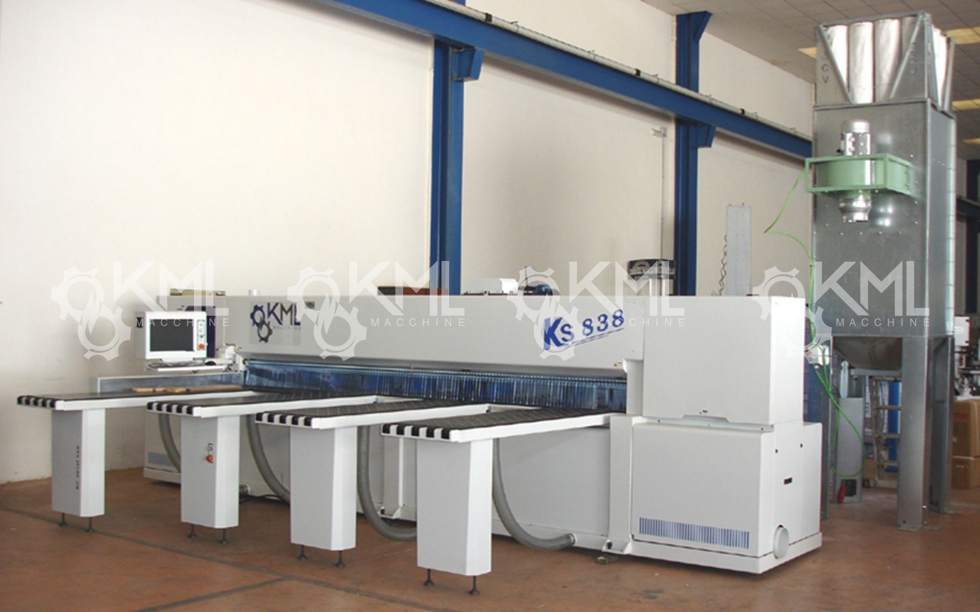 Seccionadora Carga Frontal KML Macchine