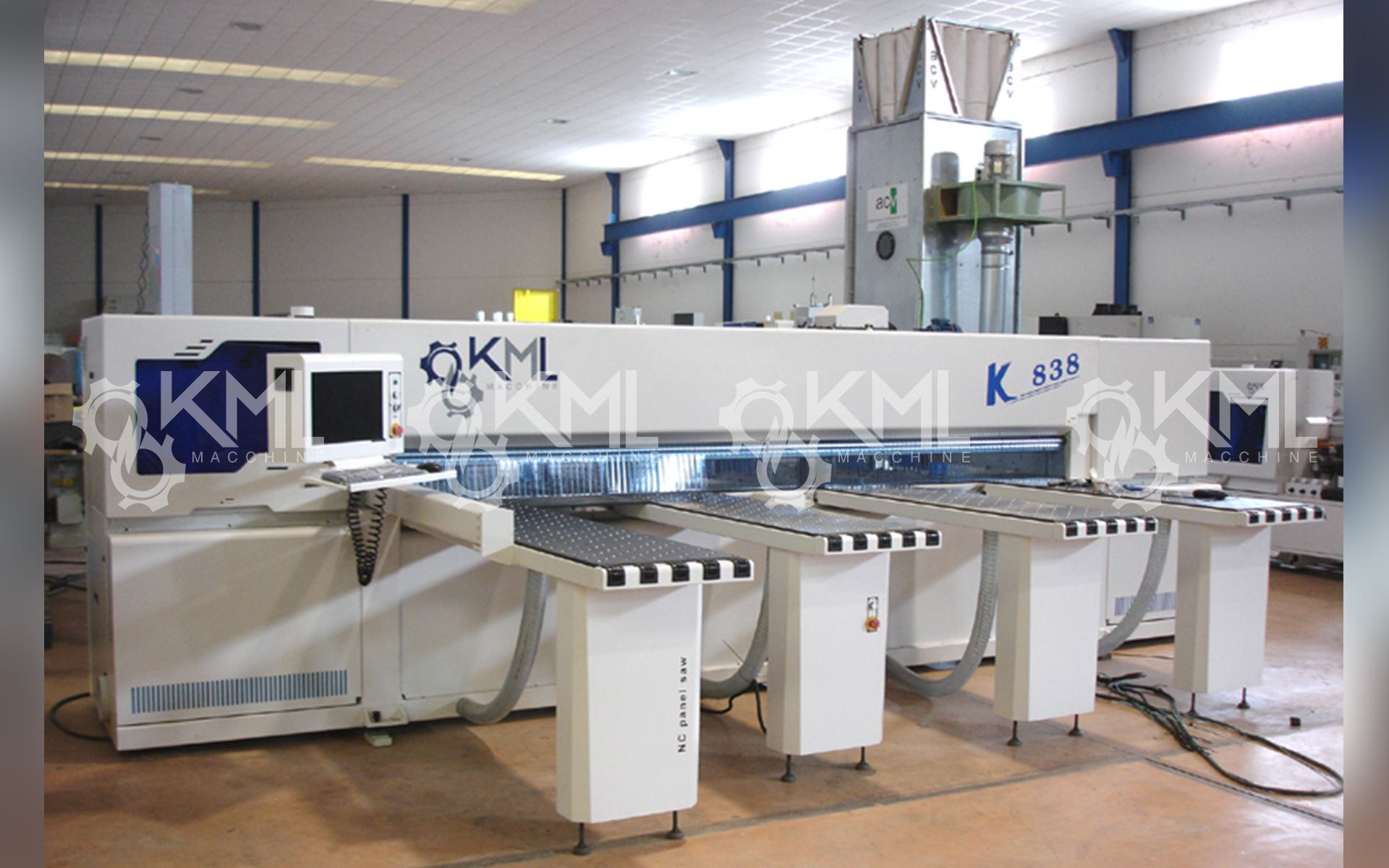 Seccionadora Carga Frontal KML Macchine